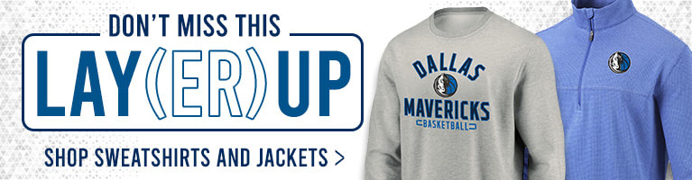 Shop Dallas Mavericks Jackets And Sweatshirts